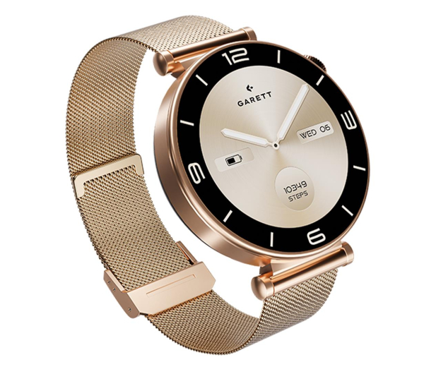 Garett Rose różowe złoto mesh - 1306385 - zdjęcie 2